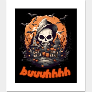 Buuhhhh-Halloween Haunt Posters and Art